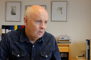 Leif Lindström lämnar jobbet som gymnasiechef och går i pension samtidigt som Lindeskolan firar 50 år. Foto: Hans Andersson