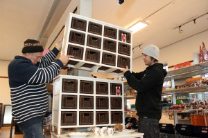 Så här såg det ut när Roland och Mattias finslipade konceptet inför premiären för snart fyra år sedan. Arkivfoto: Fredrik Norman