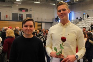 Tobias Oskarsson och Linus Lindkvist. Foto: Ida Lindkvist